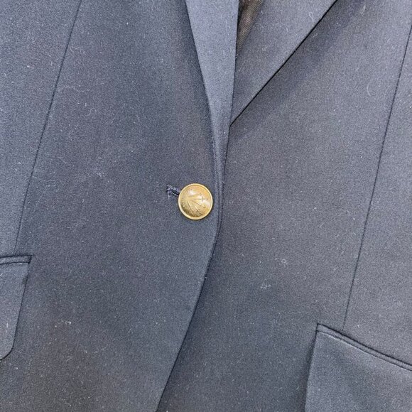 rag & bone NEW NWT navy blue classic single button blazer jacket 4 - Picture 3 of 5